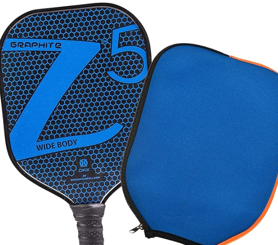Onix Z5 Graphite Pickleball Paddle with Cushion Grip and Paddle Cover